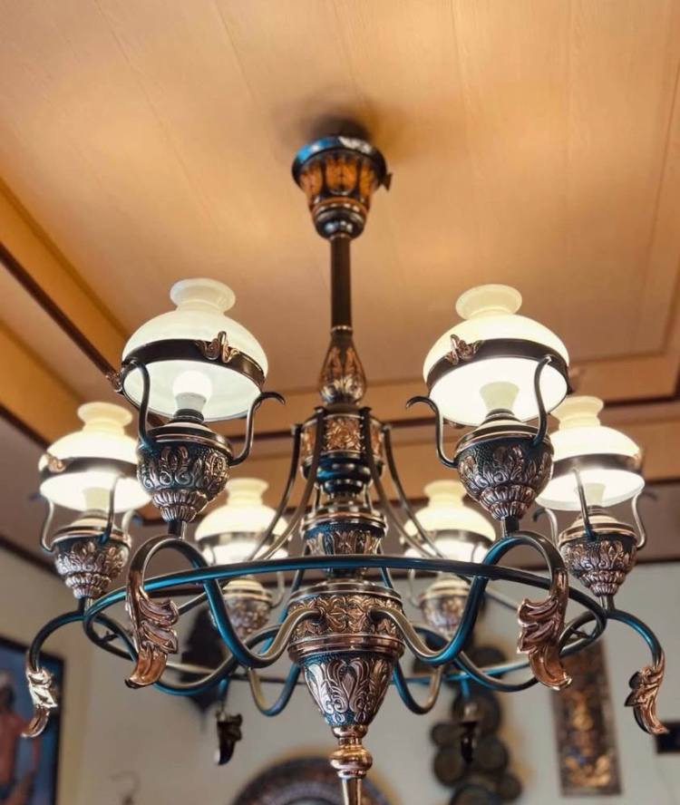 Desain Lampu Gantung Tembaga Klasik SamArt