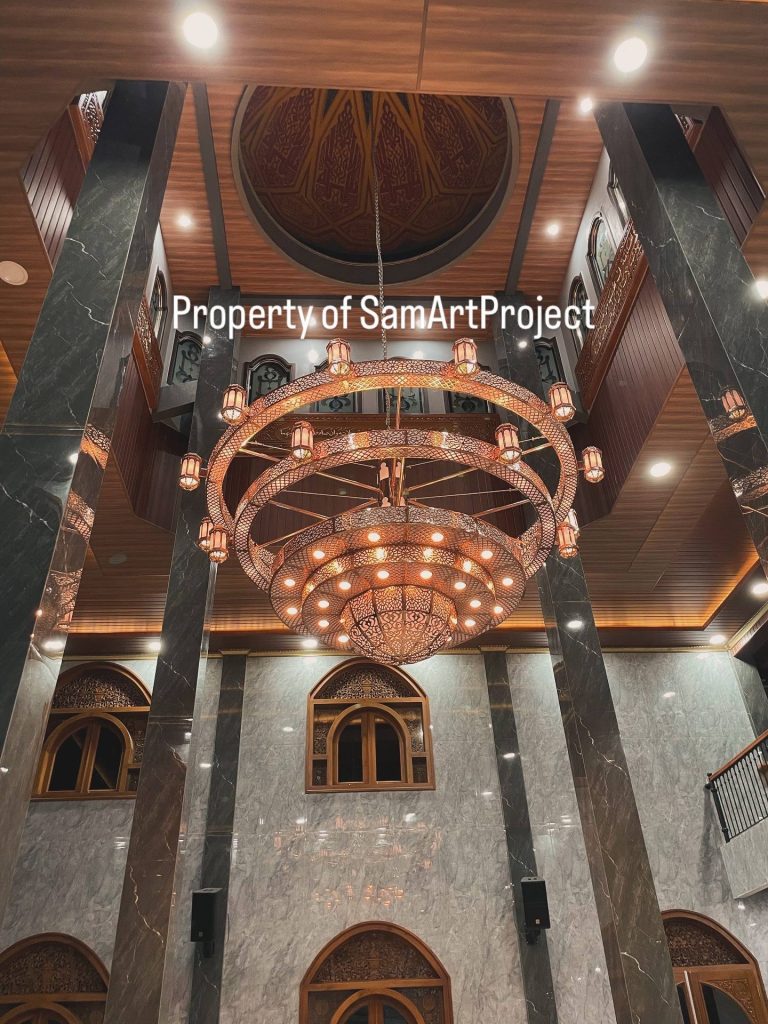 Lampu Masjid Tembaga Sam Art
